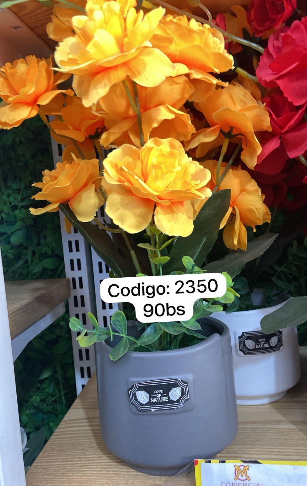 Flores de plástico-2350